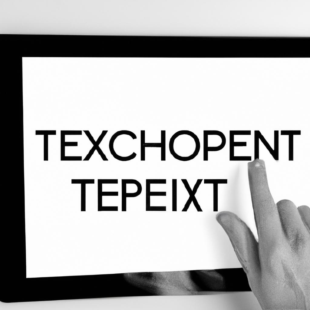 タッチパネルで新しい体験を！
