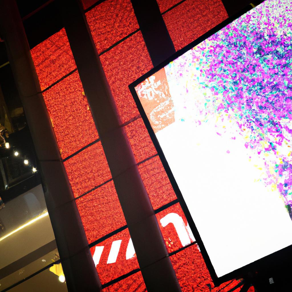 LEDディスプレイのインパクト