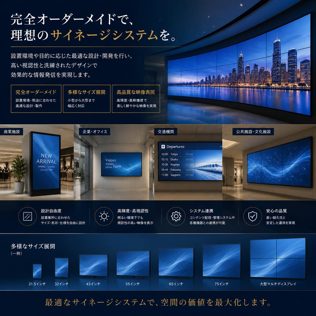 カスタム設計でニーズに応える
