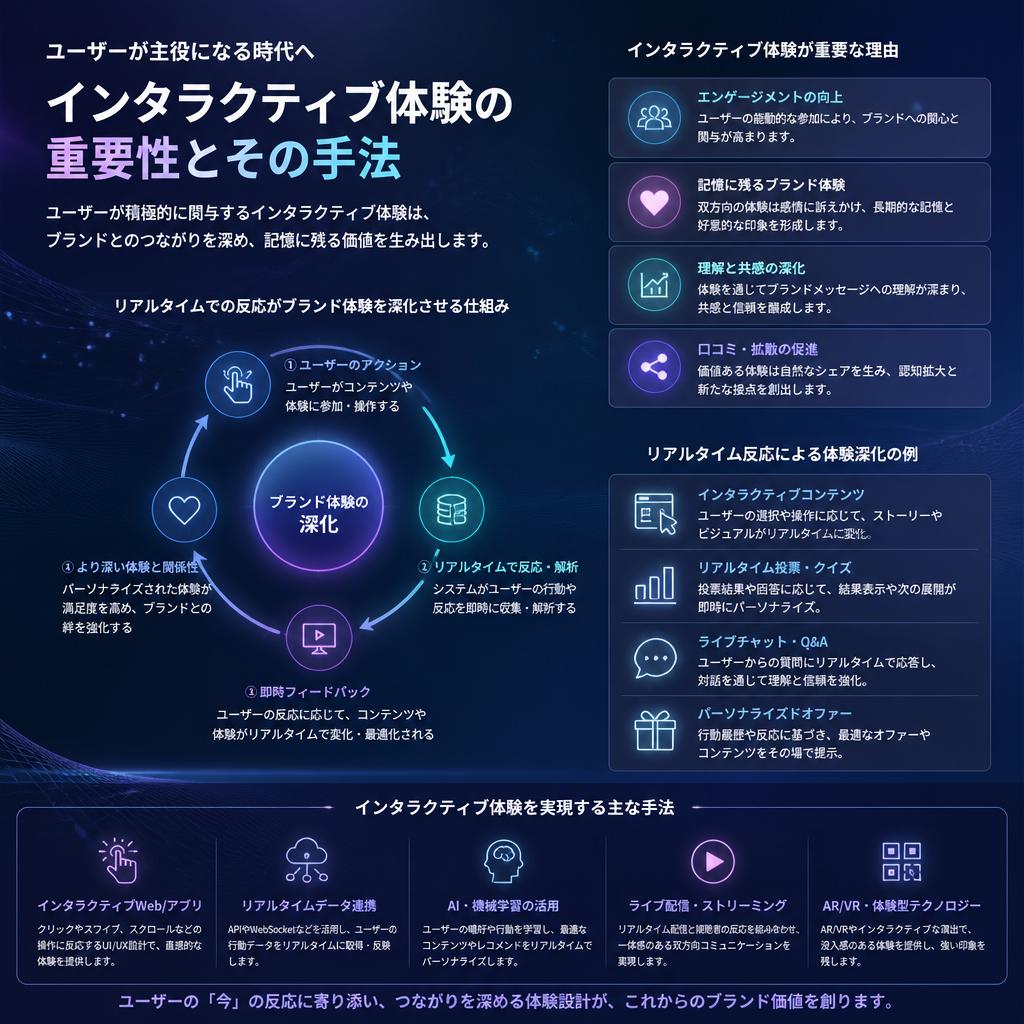 2. インタラクティブ体験でつながる