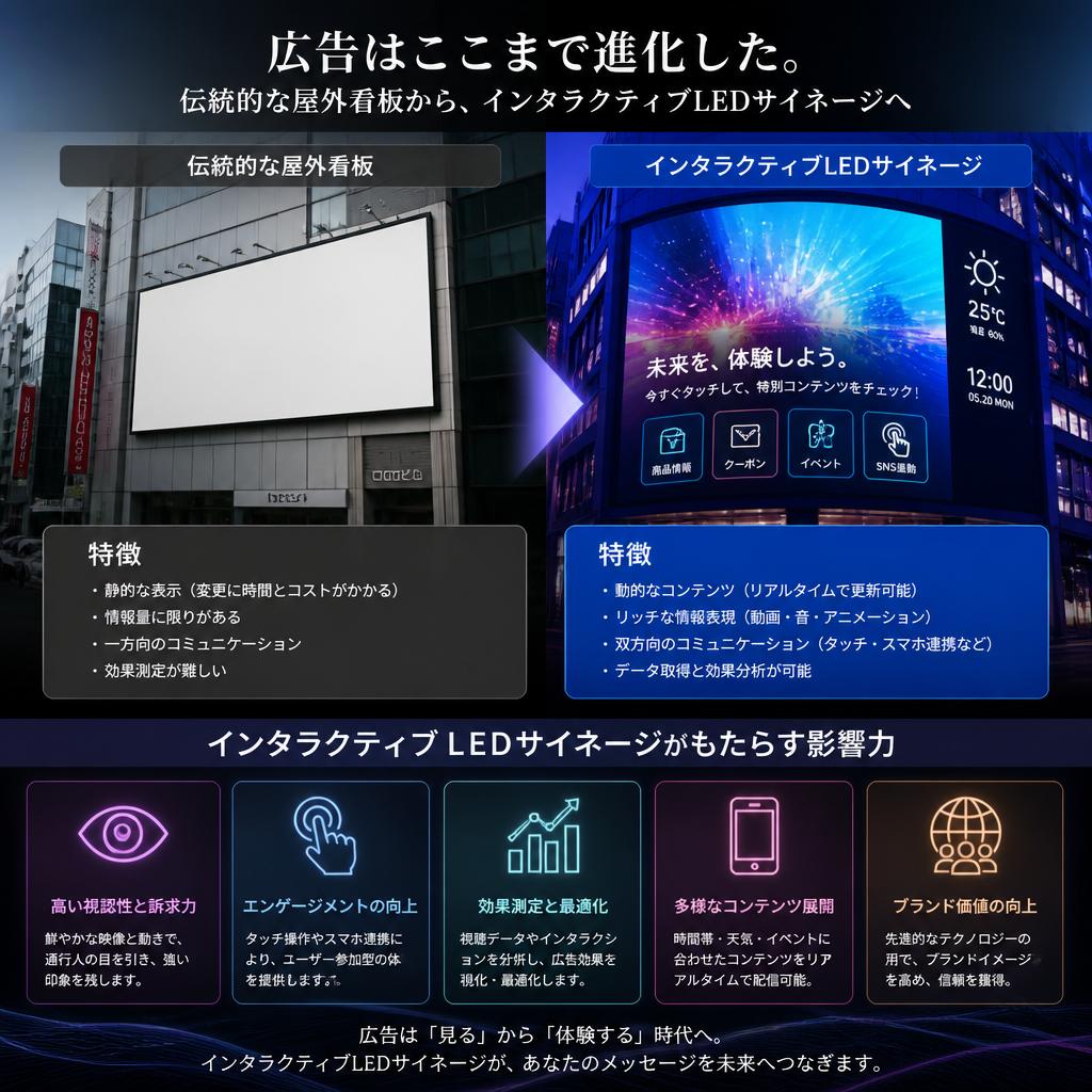 屋外看板の革新
