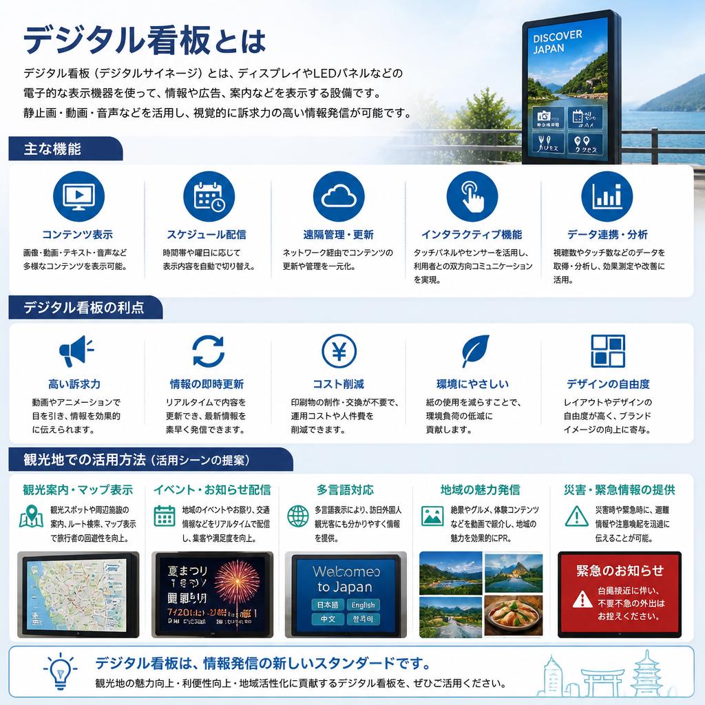 2. デジタル看板とは？