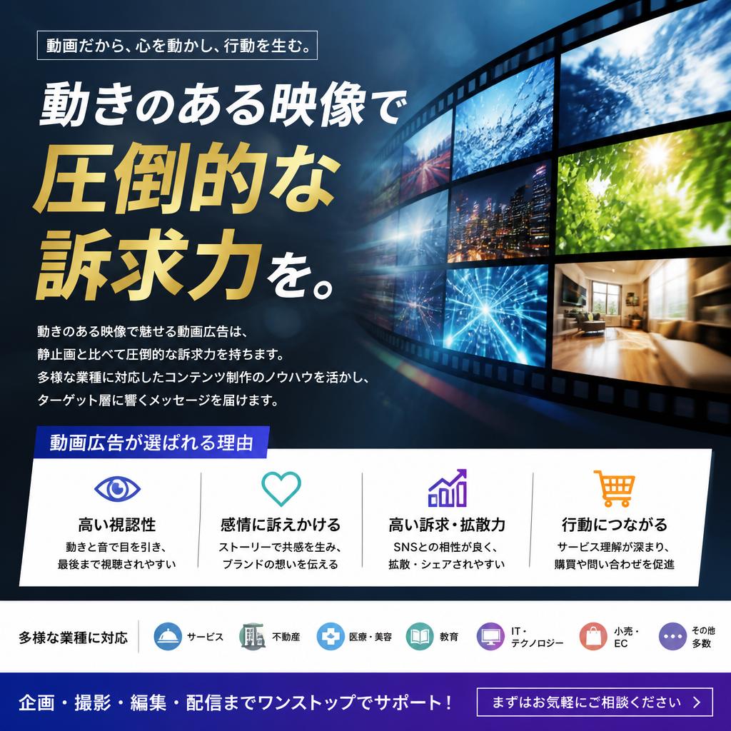 伝わる動画広告の力