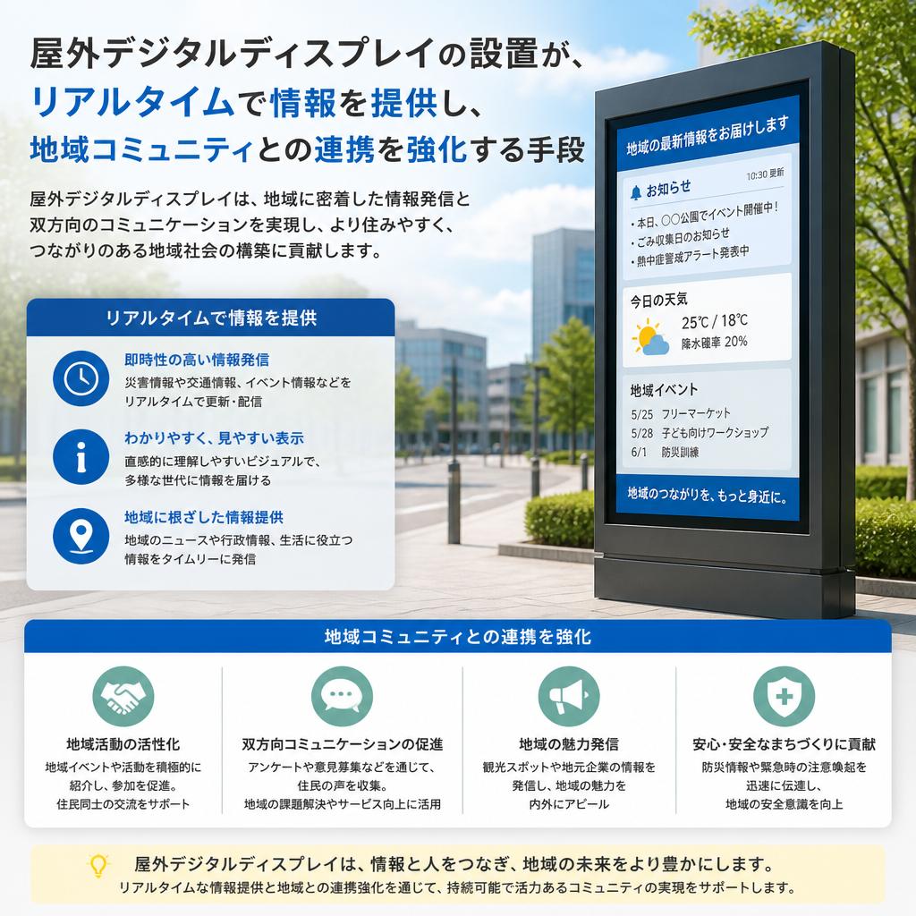 3. 屋外デジタルディスプレイの効果
