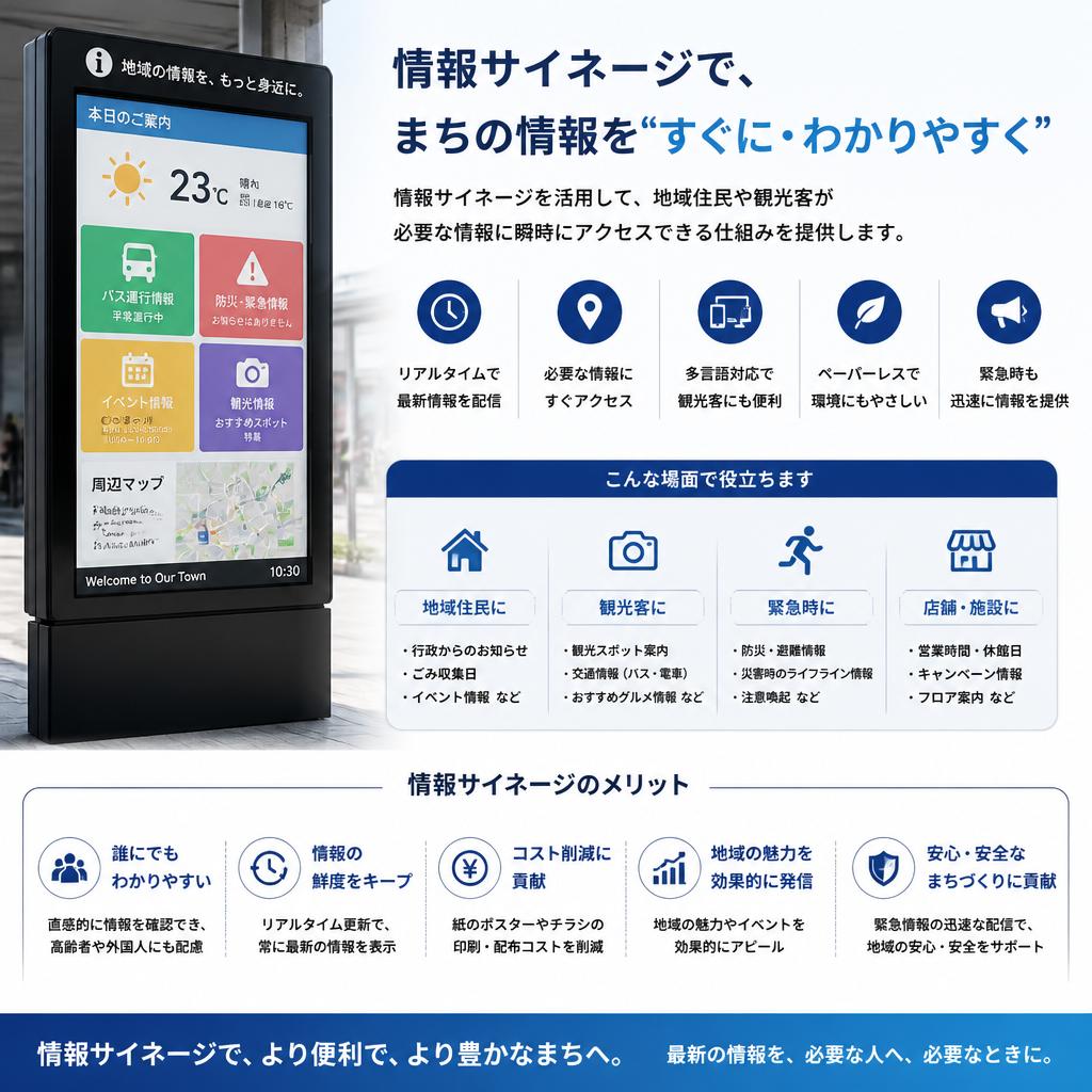 4. 情報サイネージの活用法
