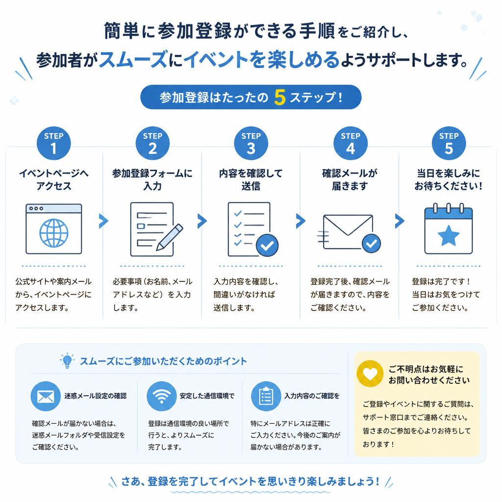 参加方法・登録手順