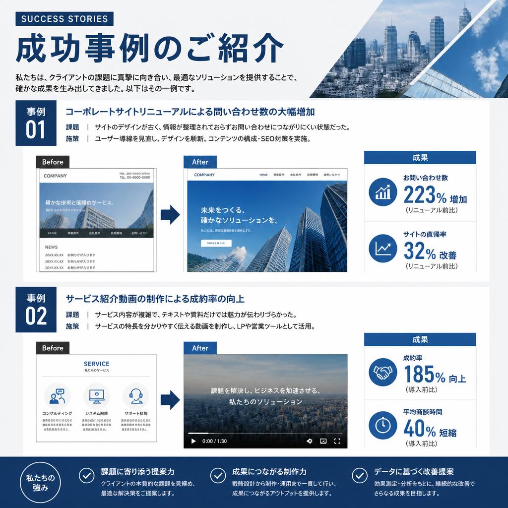 成功事例の紹介
