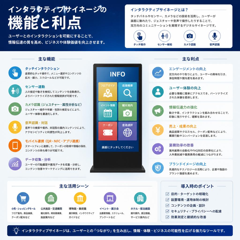 4. インタラクティブサイネージの魅力