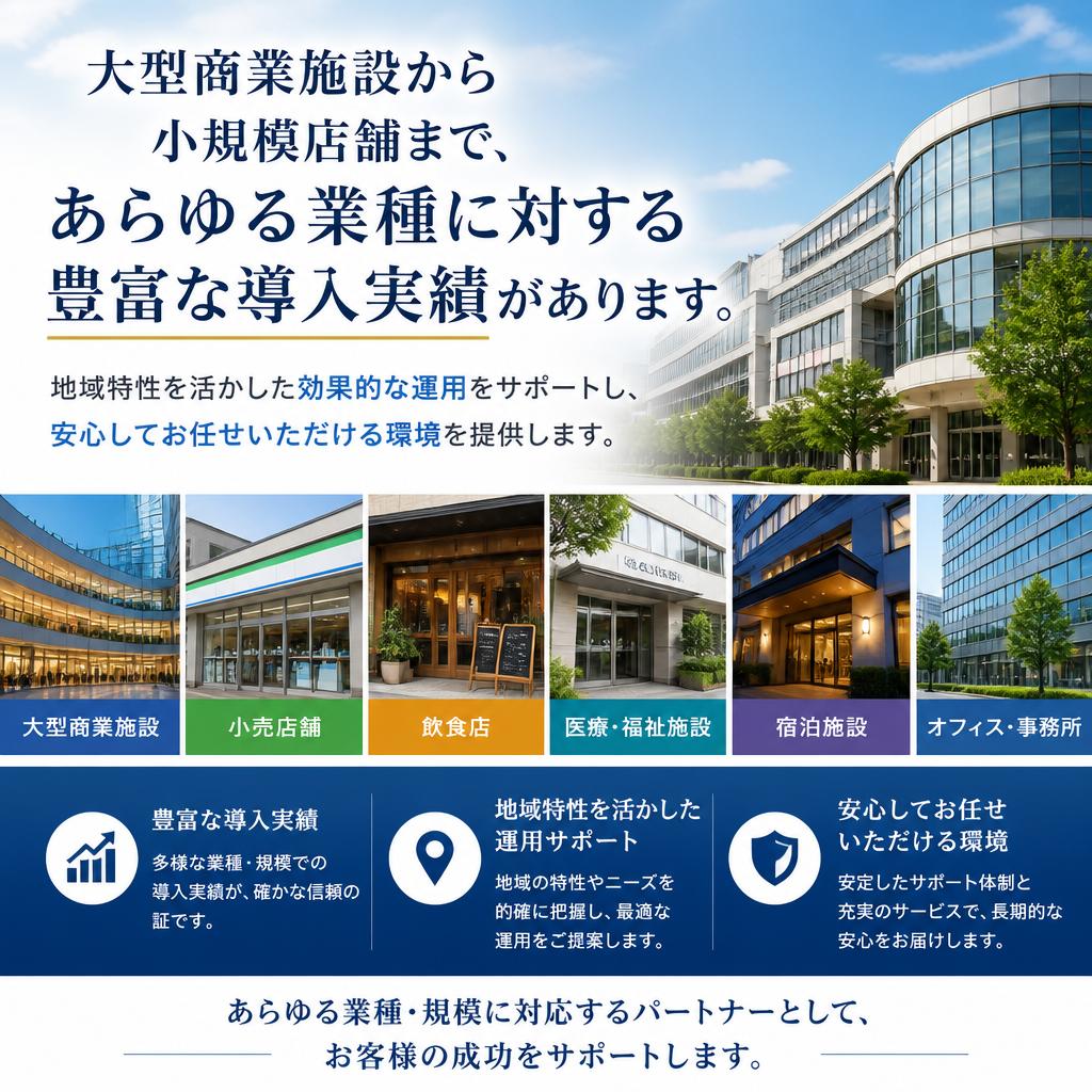 多様な業態に対応したサイネージ解決策