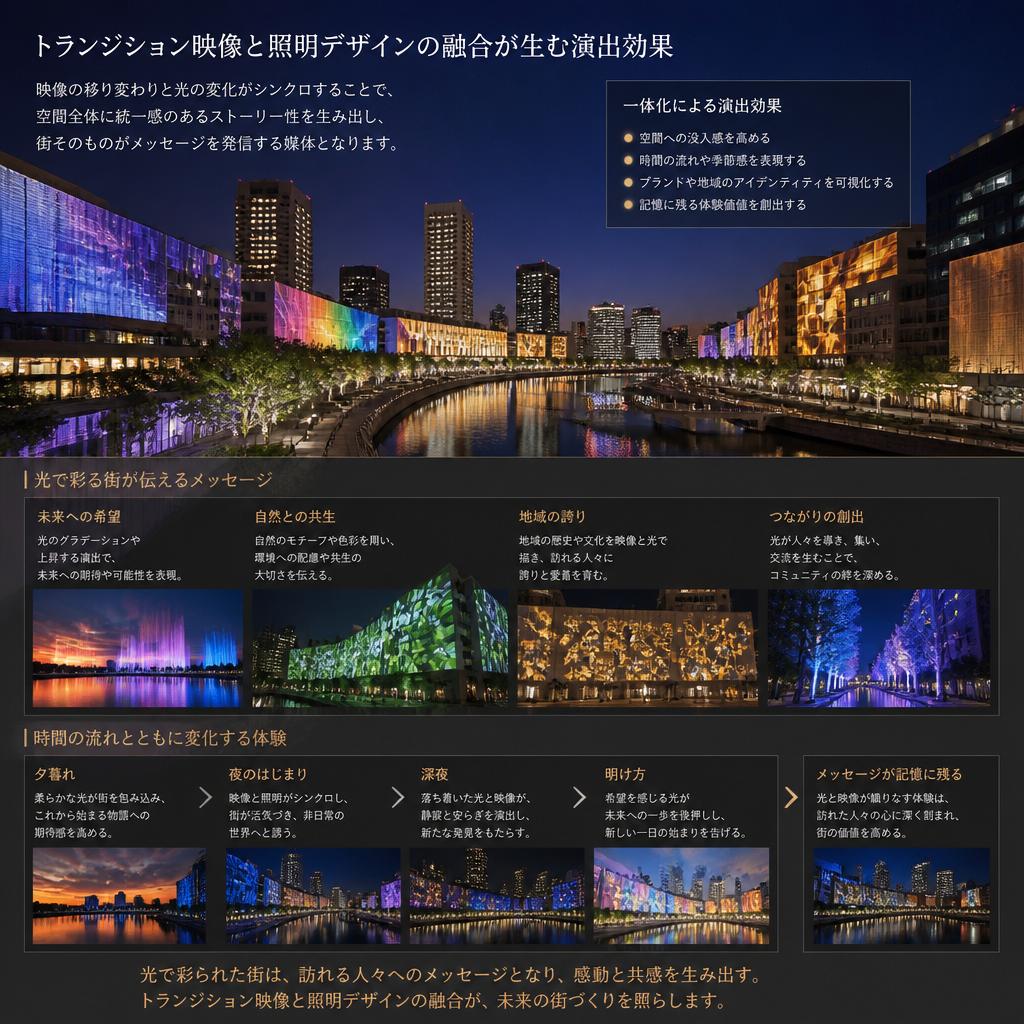 4. トランジション映像と照明デザイン
