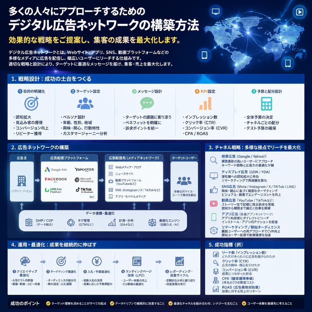 デジタル広告ネットワークの活用
