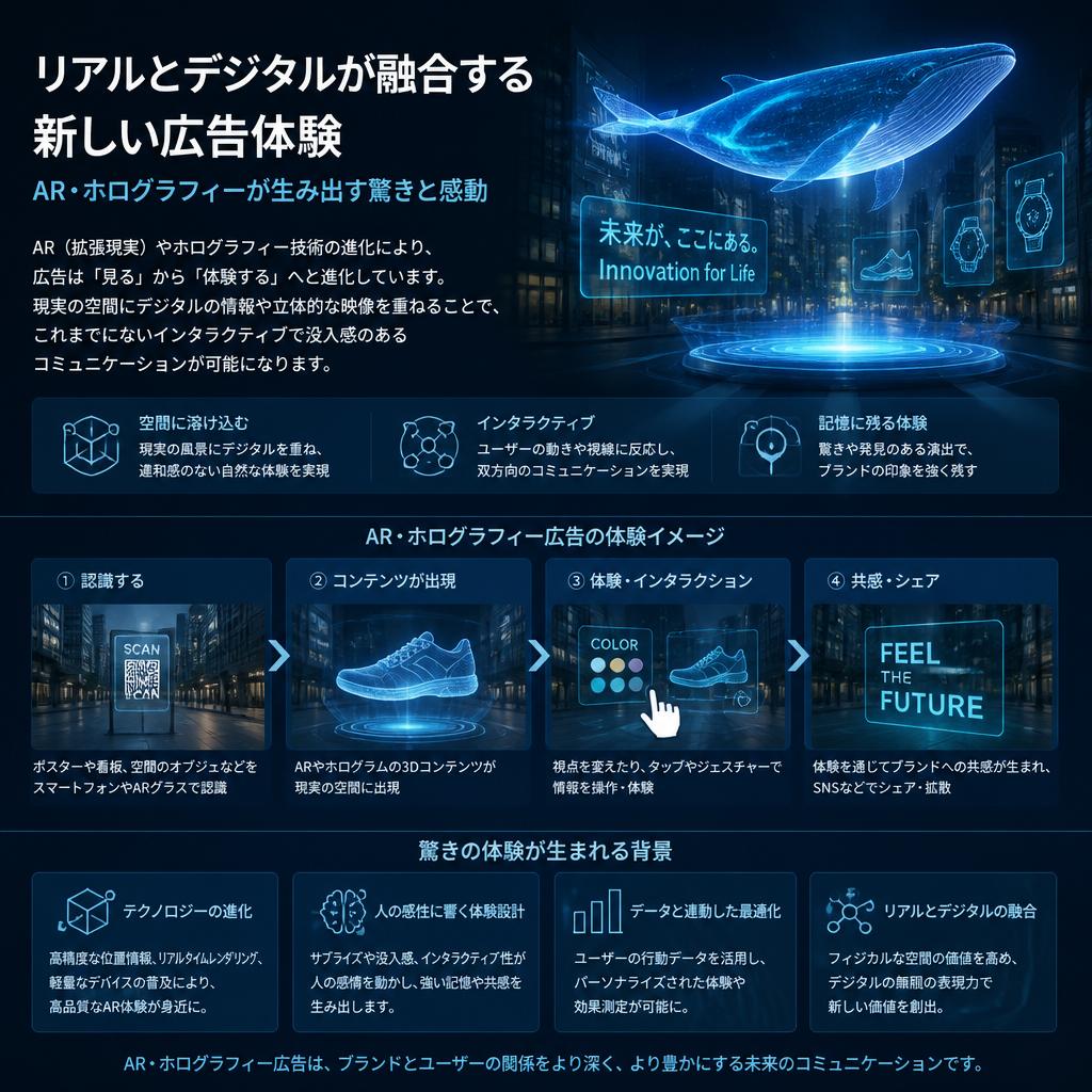 拡張現実とホログラフィーの融合