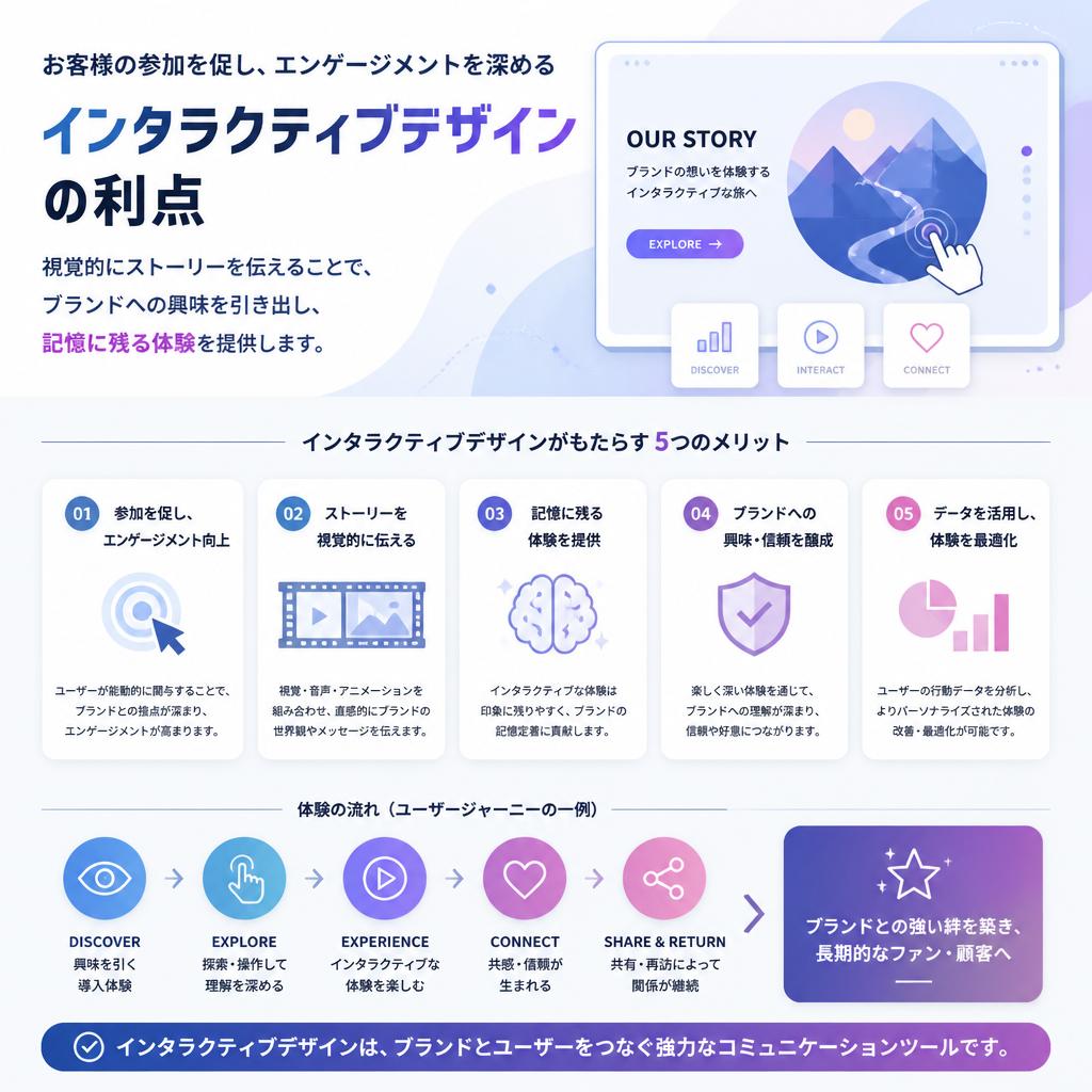 インタラクティブデザインがもたらす効果