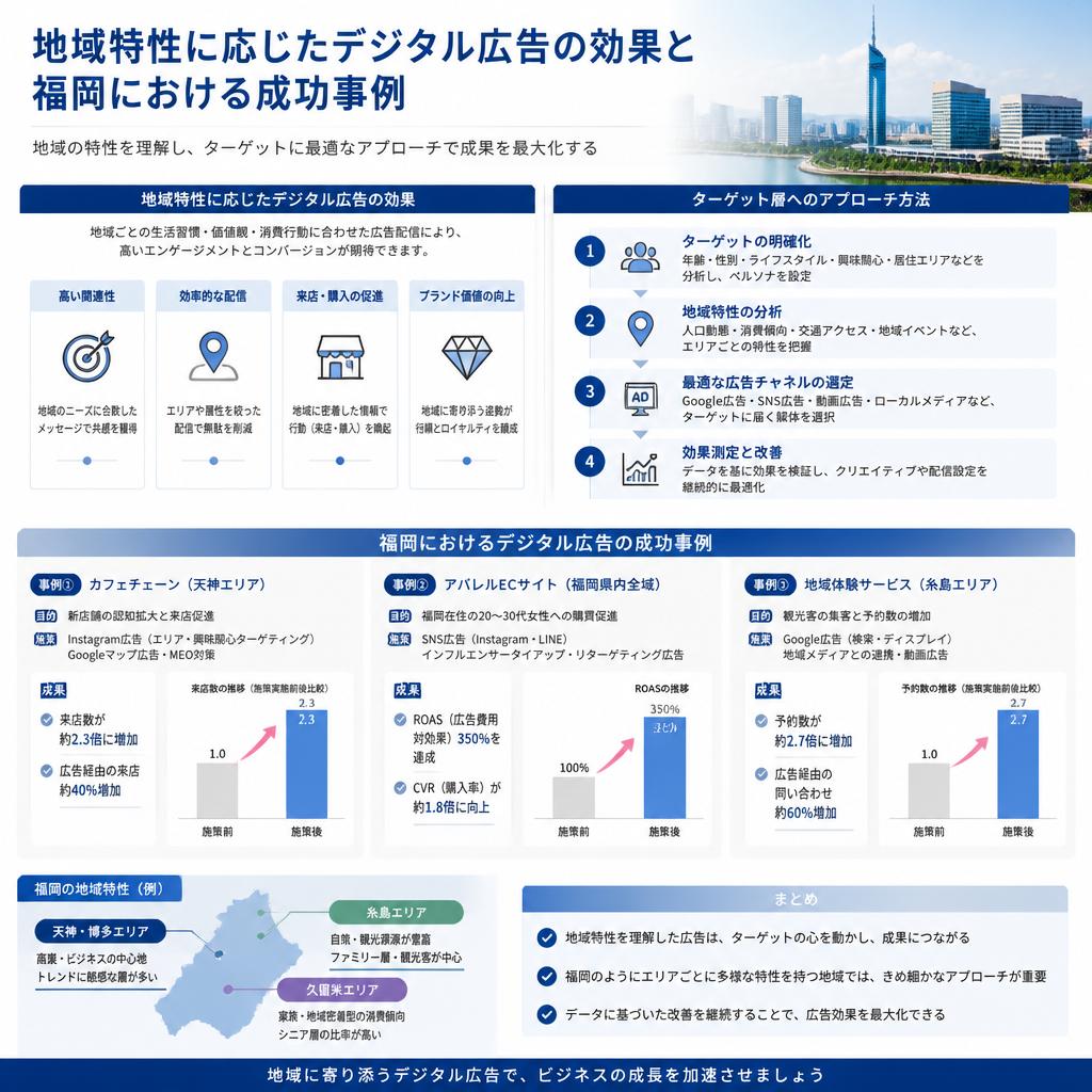 福岡の街にマッチしたデジタル広告戦略