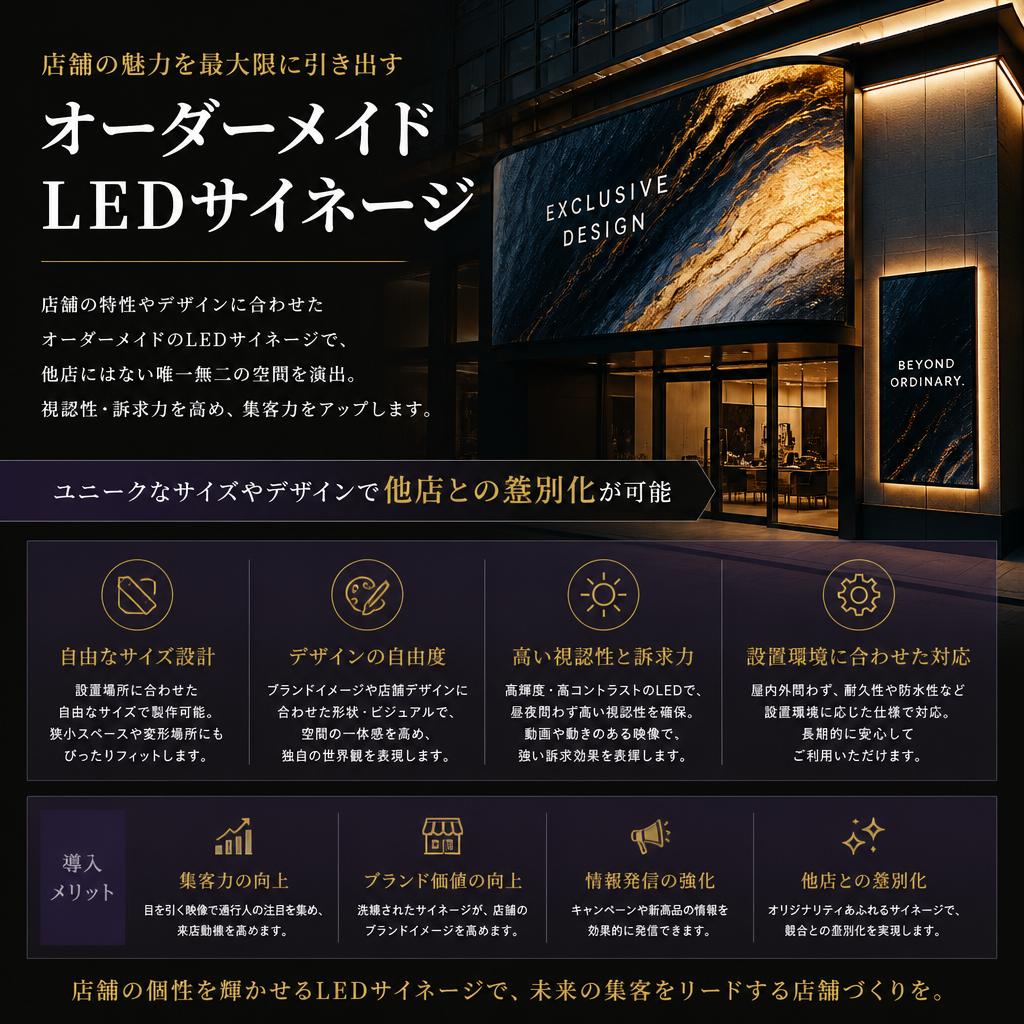 4. 特注サイズでのオーダーメイド制作のメリット