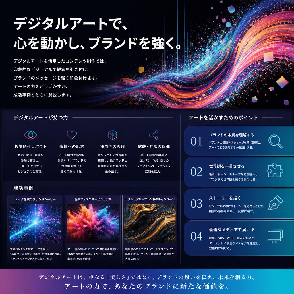 2. デジタルアートの活用