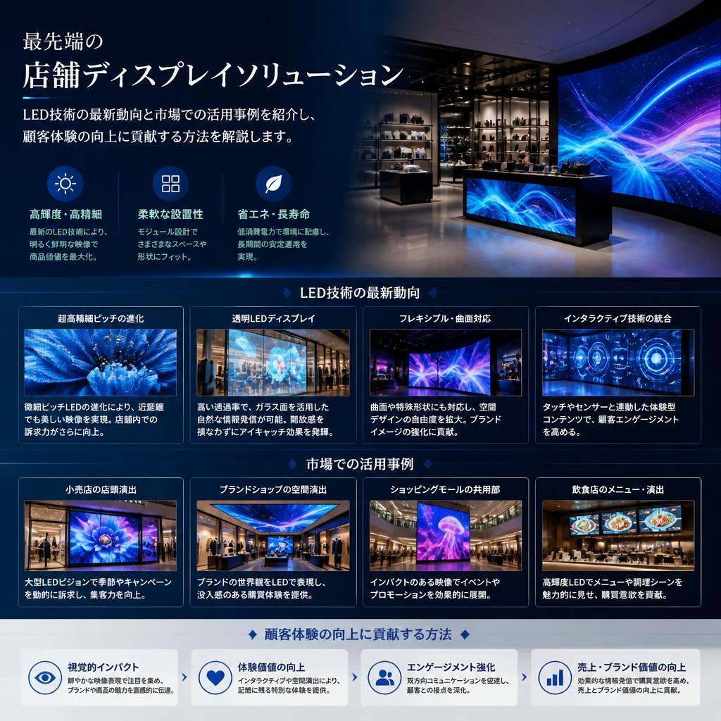 店舗ディスプレイの最前線