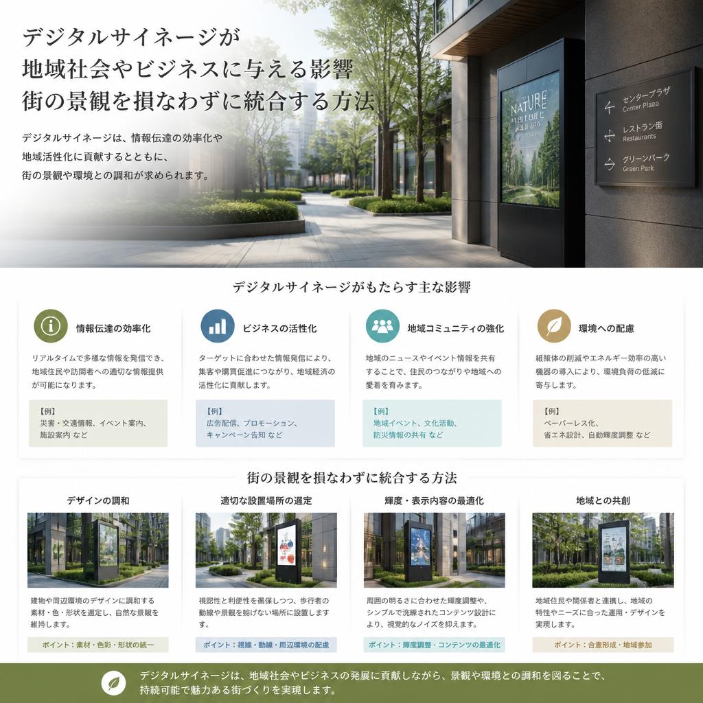 4. 街のデザインにおけるデジタルサイネージの役割