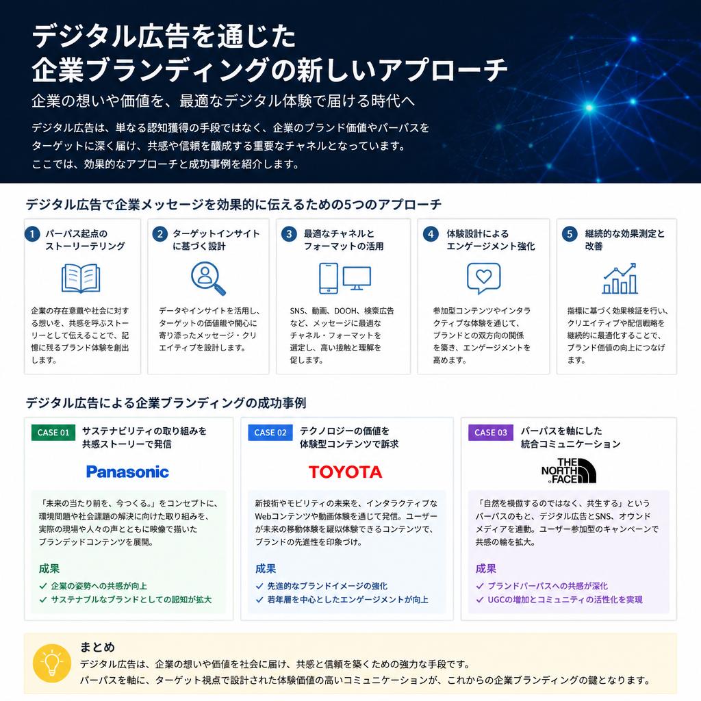 企業ブランディングとデジタル広告の融合