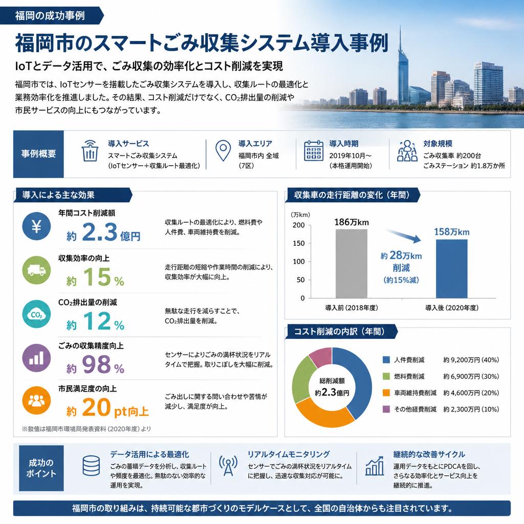 成功事例：福岡の街での導入実績