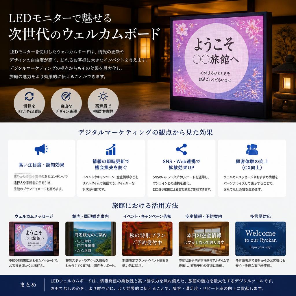 2. LEDモニターのメリット
