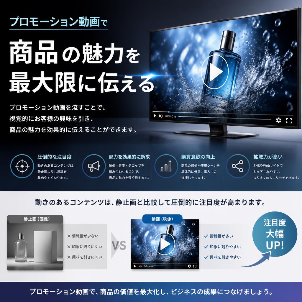 プロモーション動画の効果
