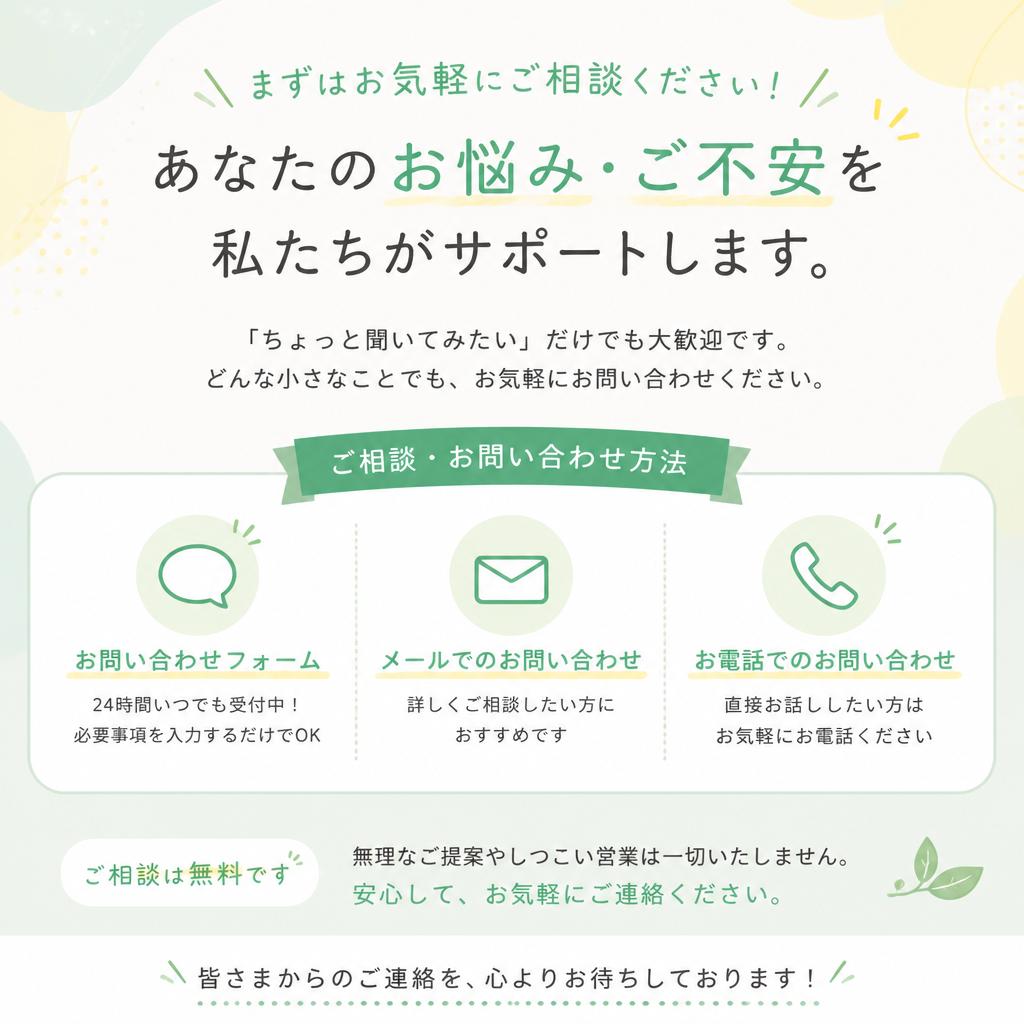 お問い合わせの促進