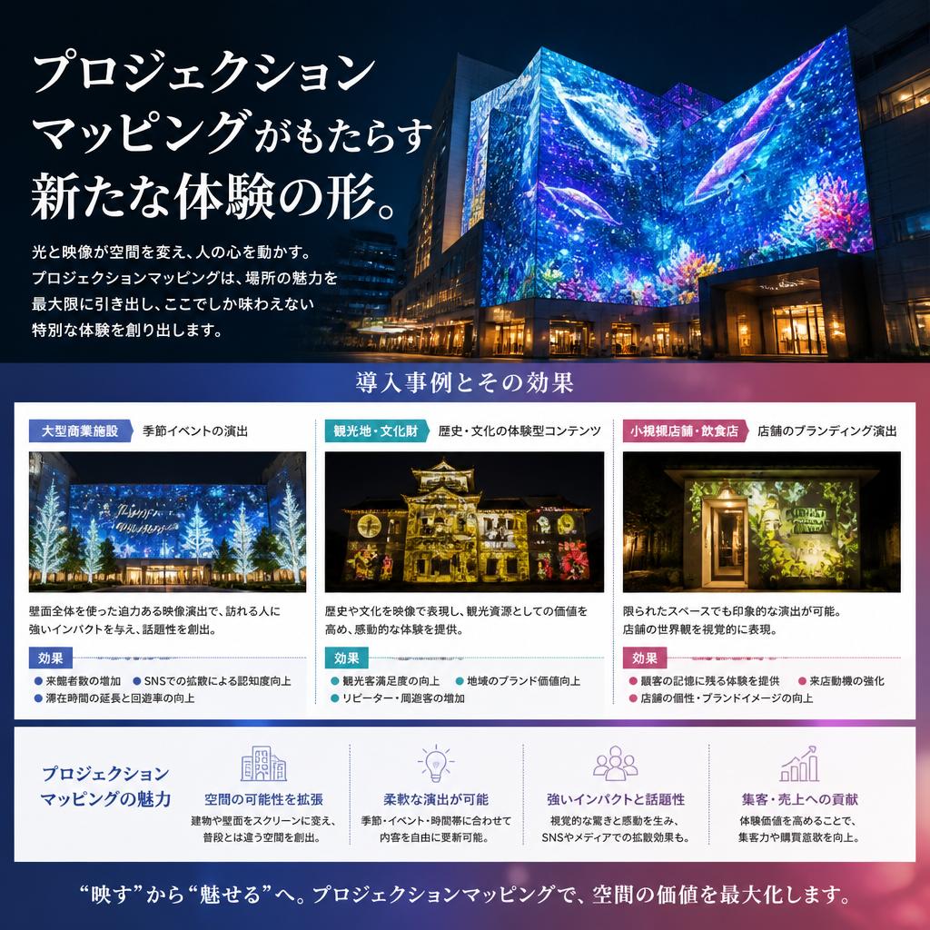 3. プロジェクションマッピングの新潮流