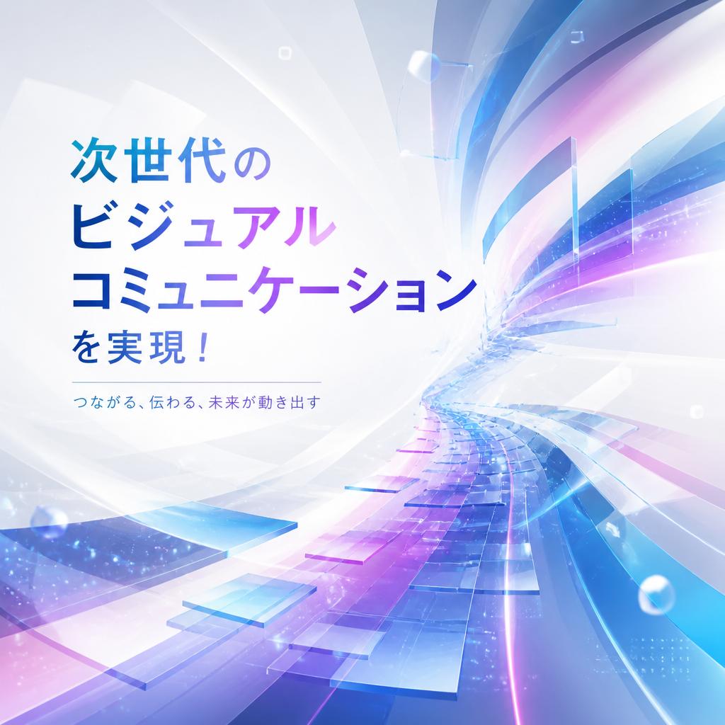 次世代のビジュアルコミュニケーションを実現！