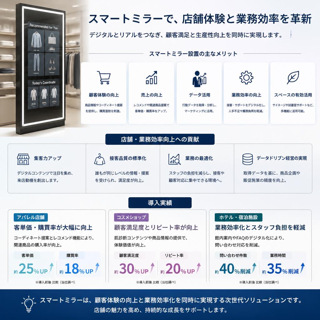 3. スマートミラーの導入効果