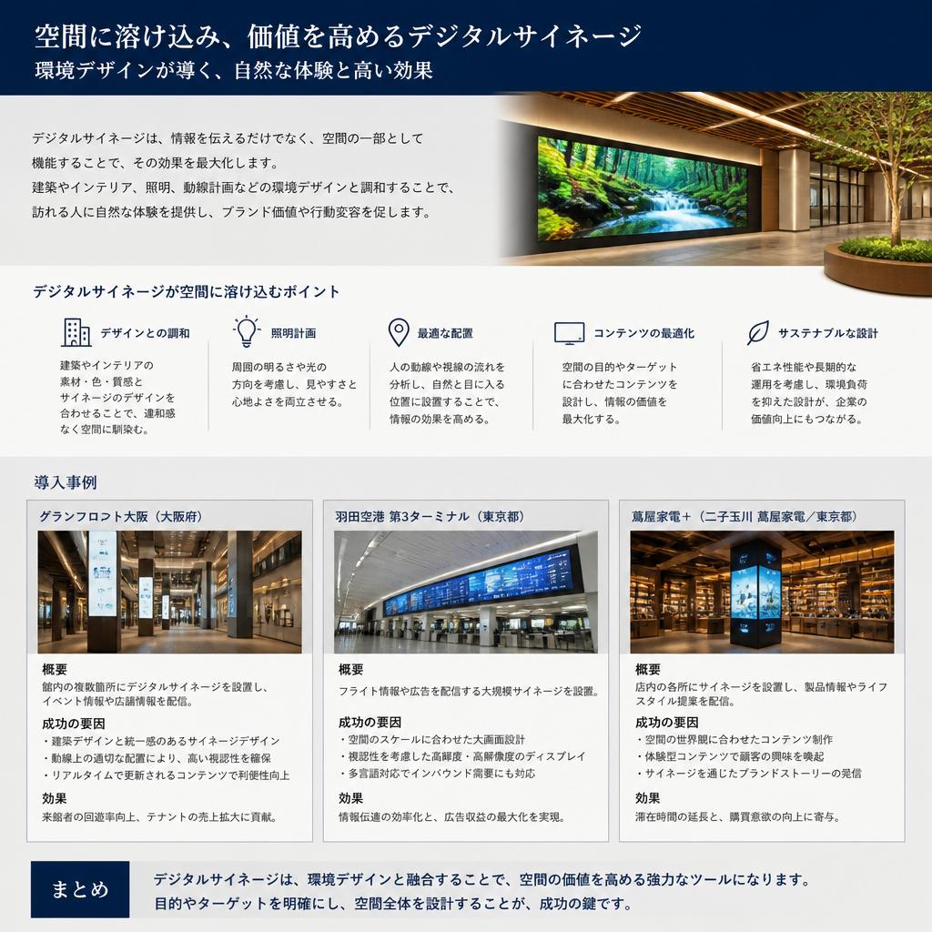 環境デザインと空間演出