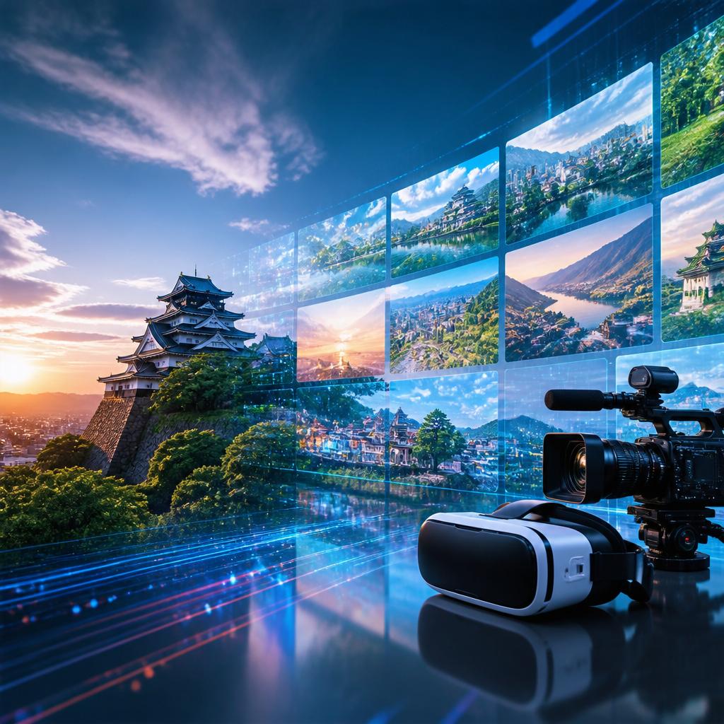熊本の未来を映し出す、映像制作の力。VRやバーチャル広告で新たな魅力を発見！